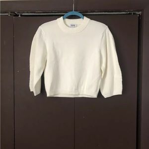 525 America white XS super cute sweater